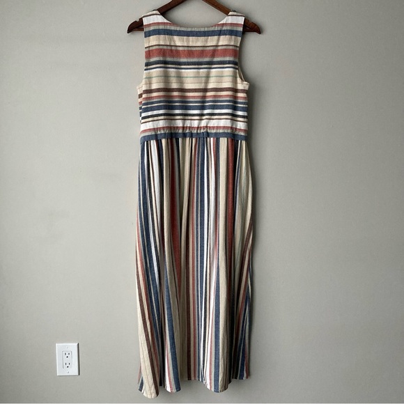 Coldwater Creek Cotton Linen Maxi Dress - Picture 9 of 13